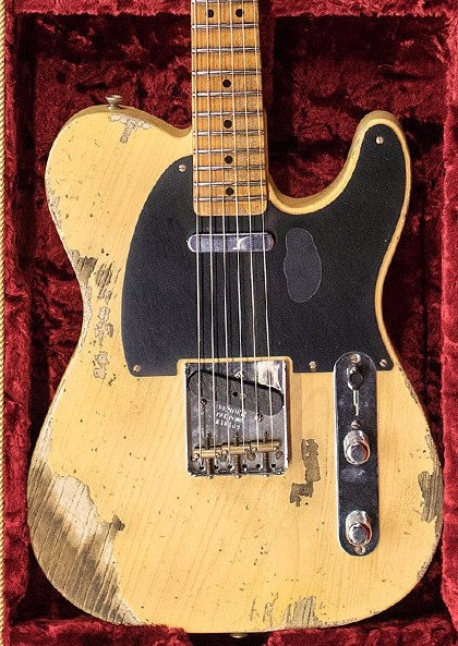 Fender Custom Shop 1951 Heavy Relic Nocaster - Faded Nocaster Blonde - NAMM