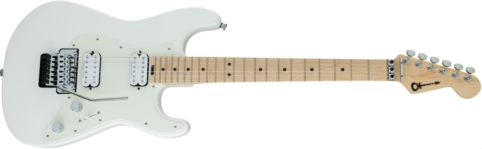 Charvel PRO-MOD SO-CAL STYLE 1 HH FR M (MATTE BLUE FROST,SATIN SILVER,SNOW WHITE)