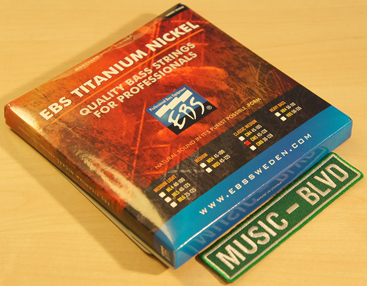 EBS TN CM5 Titanium Nickel Classic Medium 5 Bass Strings