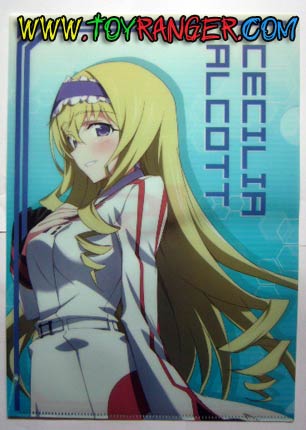 แฟ้ม IS Infinite Stratos Cecilia Alcott A (แท้)