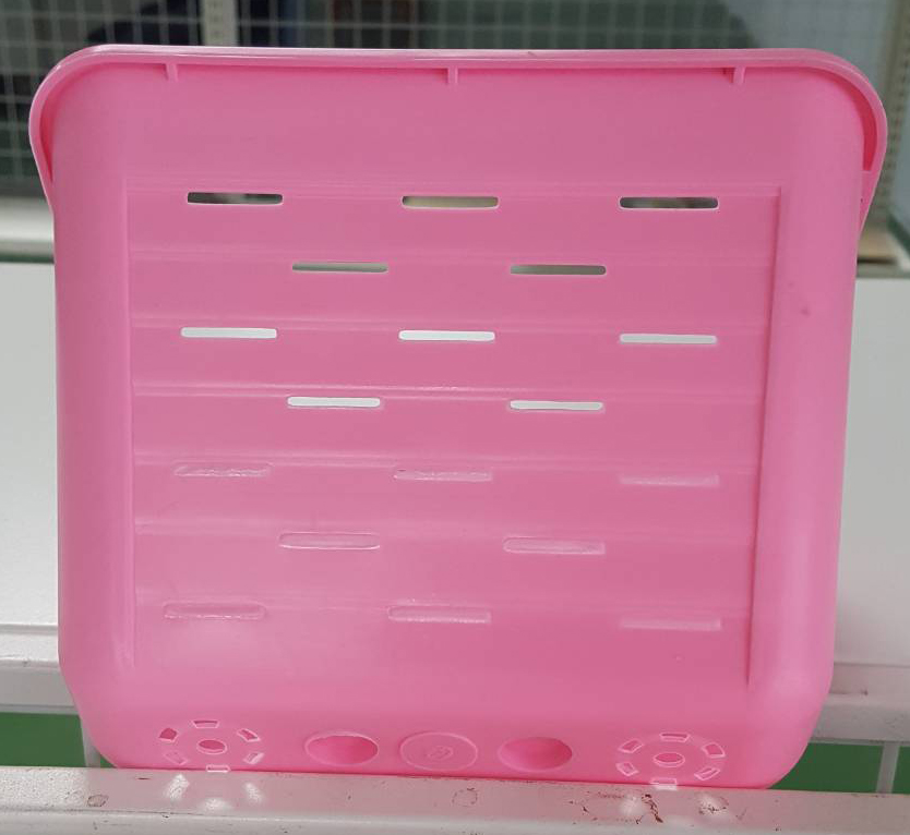 กระถางต้นไม้สวนแนวตั้งขนาดใหญ่ สีชมพู