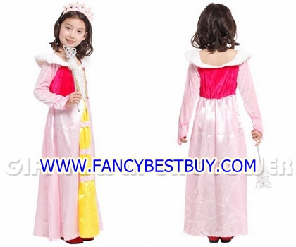 ชุดเจ้าหญิงแฟนซีเด็ก Sweet Princess สีชมพู ขนาด XL