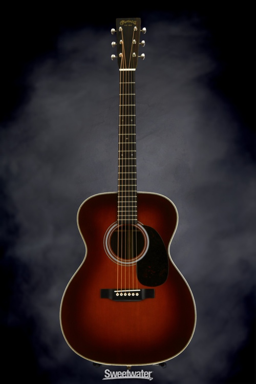 Martin 000-28 14 Fret Sweetwater Edition - Ambertone, A/E w/LR Baggs Lyric Pickup