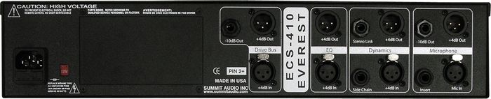 Summit Audio ECS-410 Everest Configurable tube channel strip