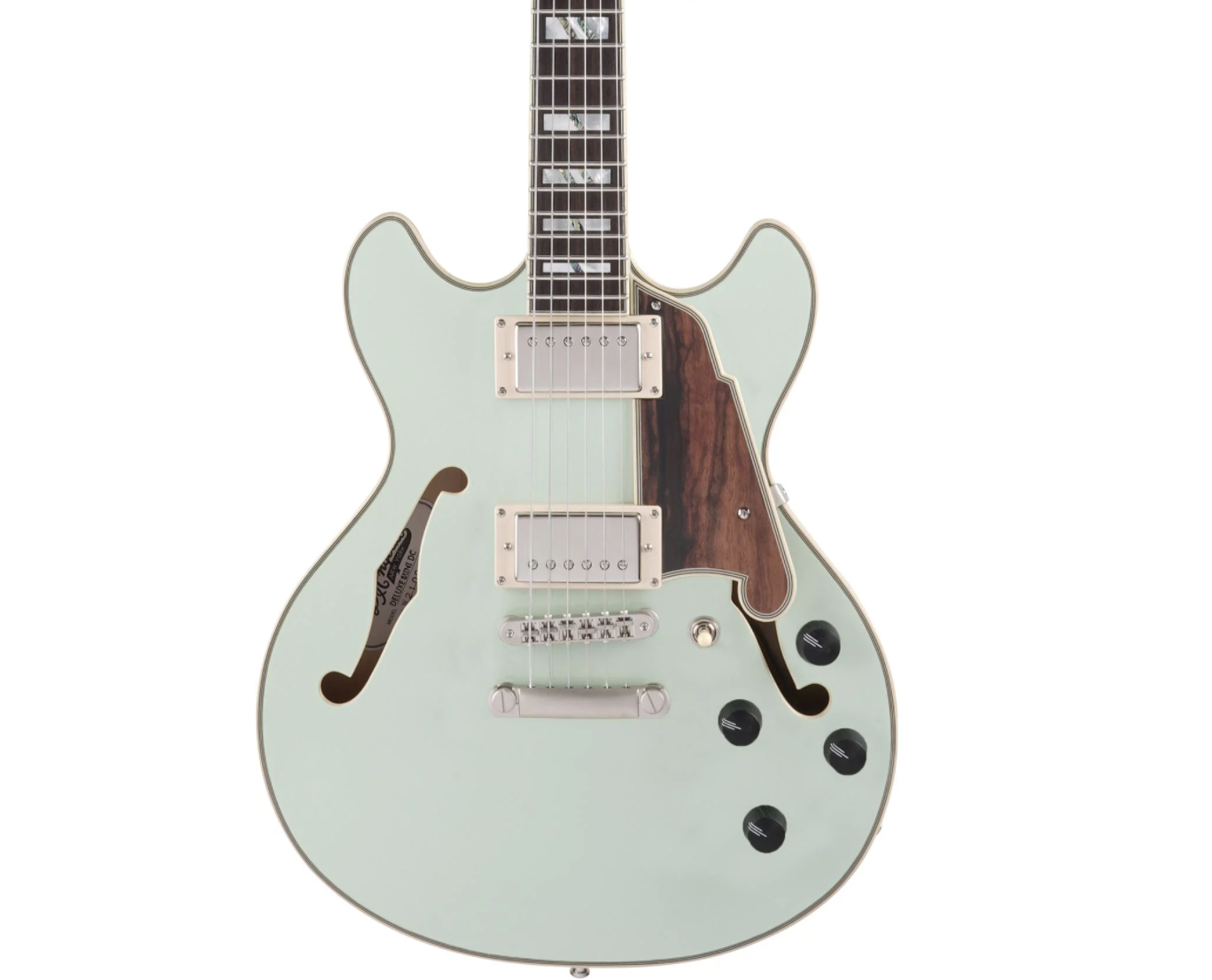D'Angelico Deluxe Mini DC Limited Edition Semi-hollowbody Electric Guitar