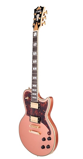 D Angelico Deluxe Series Atlantic Limited0-Edition Solidbody Electric Guitar with USA Seymour Duncan Humbuckers and Stopbar