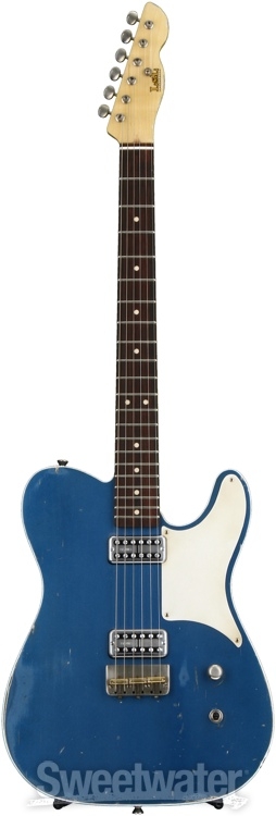 LsL Instruments La Perronita, Sugar Pine Body, Lake Placid Blue