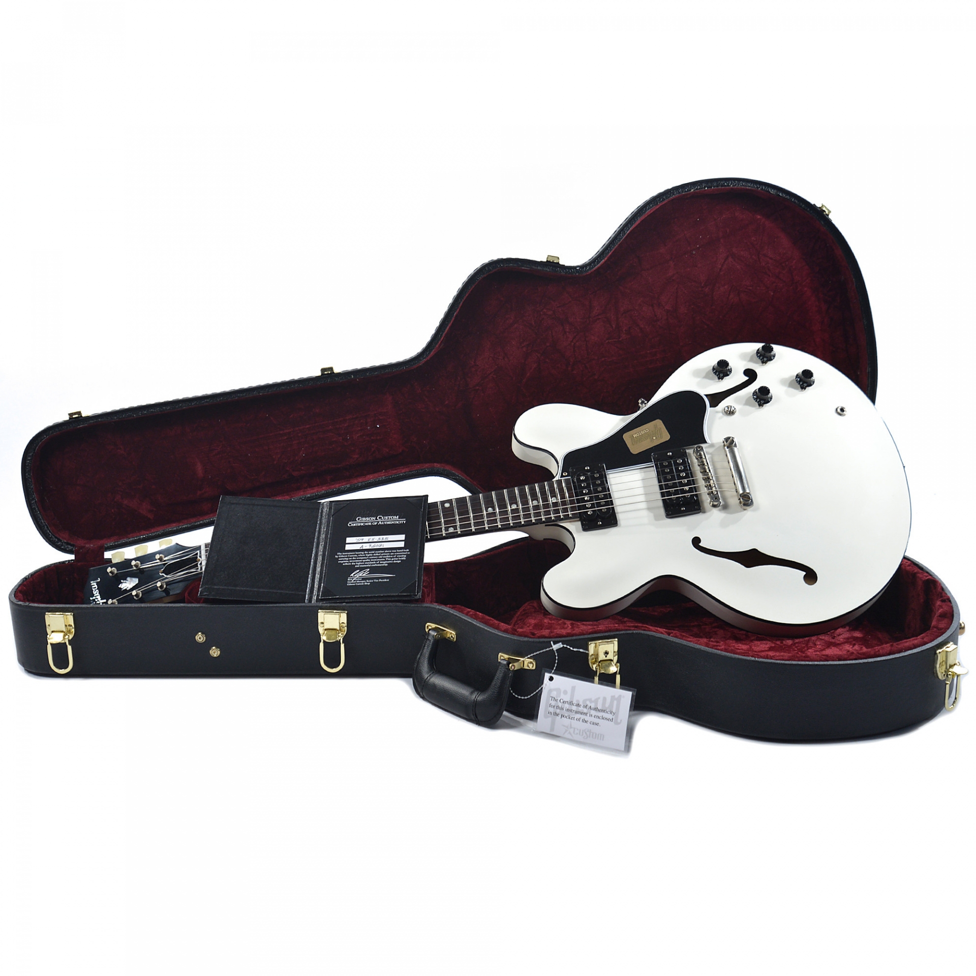 Gibson Custom Shop 1959 ES-335 Reissue VOS M2M Alpine White NH No.A96081