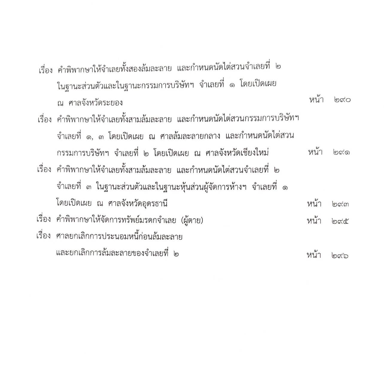กฎหมายออกใหม่ ตอนที่ 82/63 35 ประกาศเจ้าพนักงานพิทักษ์ทรัพย์