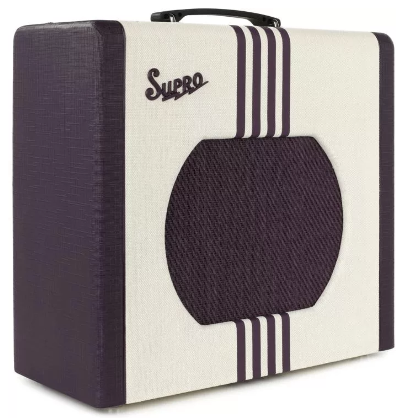 Supro Delta King 12 1 x 12-inch 15-watt Tube Combo Amp - Blackberry Cream, Sweetwater Exclusive