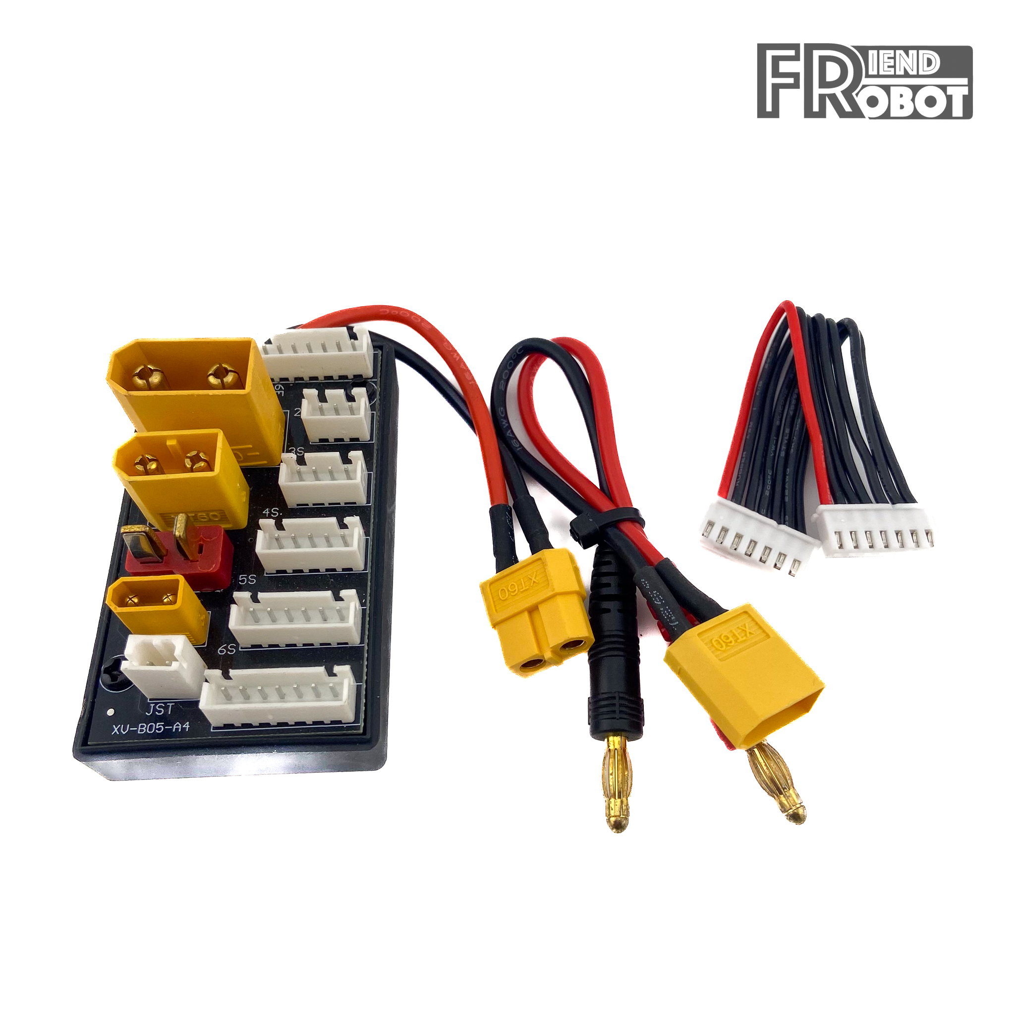 XT30 XT60 XT90 JST T Connector Lipo Battery Multi Charger 2-6S Parallel Charging