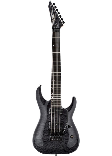 ESP LTD Buz McGrath BUZ-7 Electric Guitar - See-Thru Black
