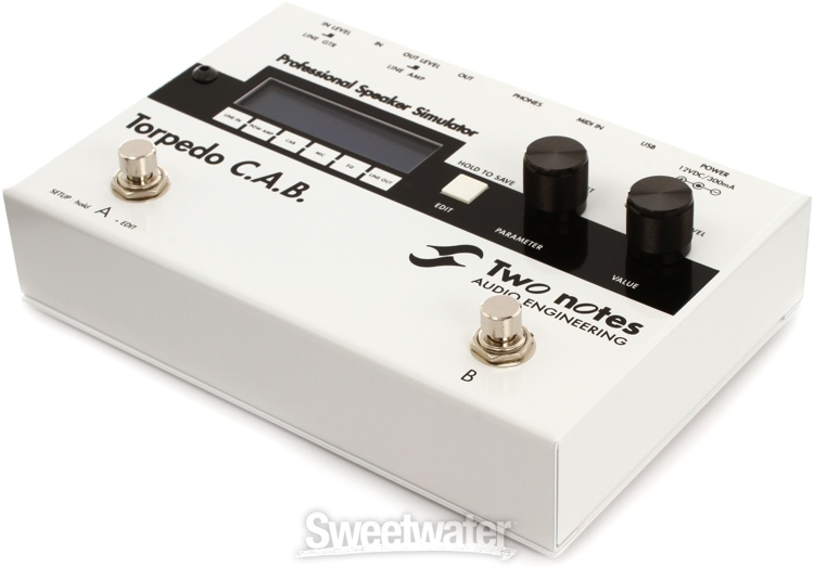 Two Notes Torpedo C.A.B. Speaker Simulator Pedal