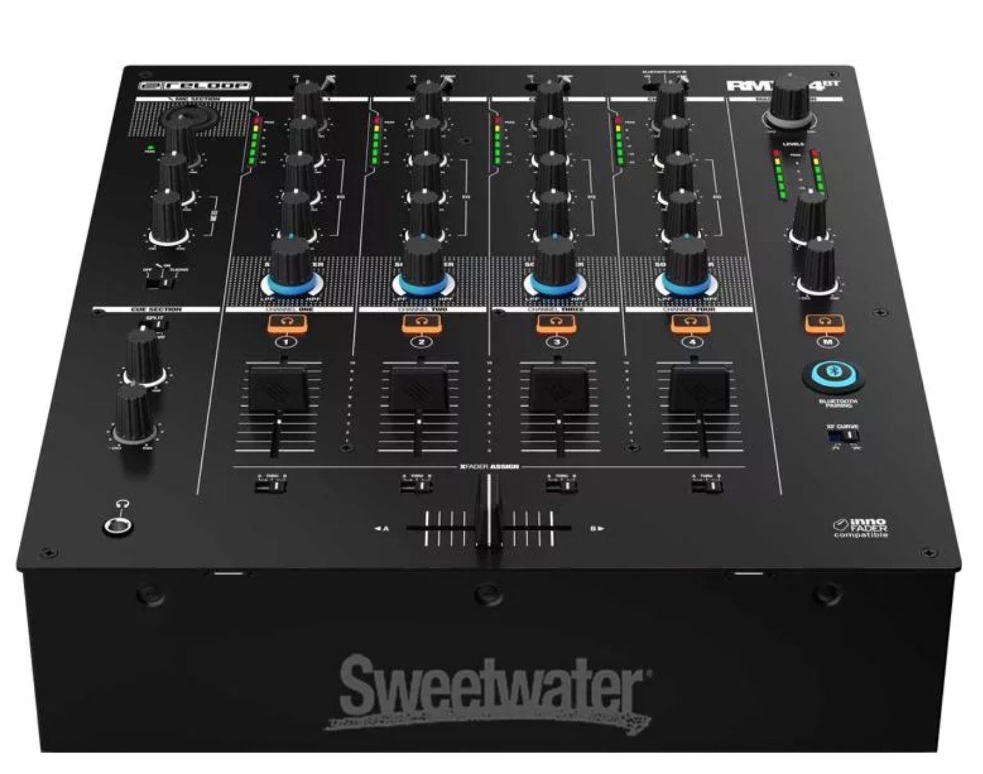 Reloop RMX-44-BT 4-channel Bluetooth DJ Mixer