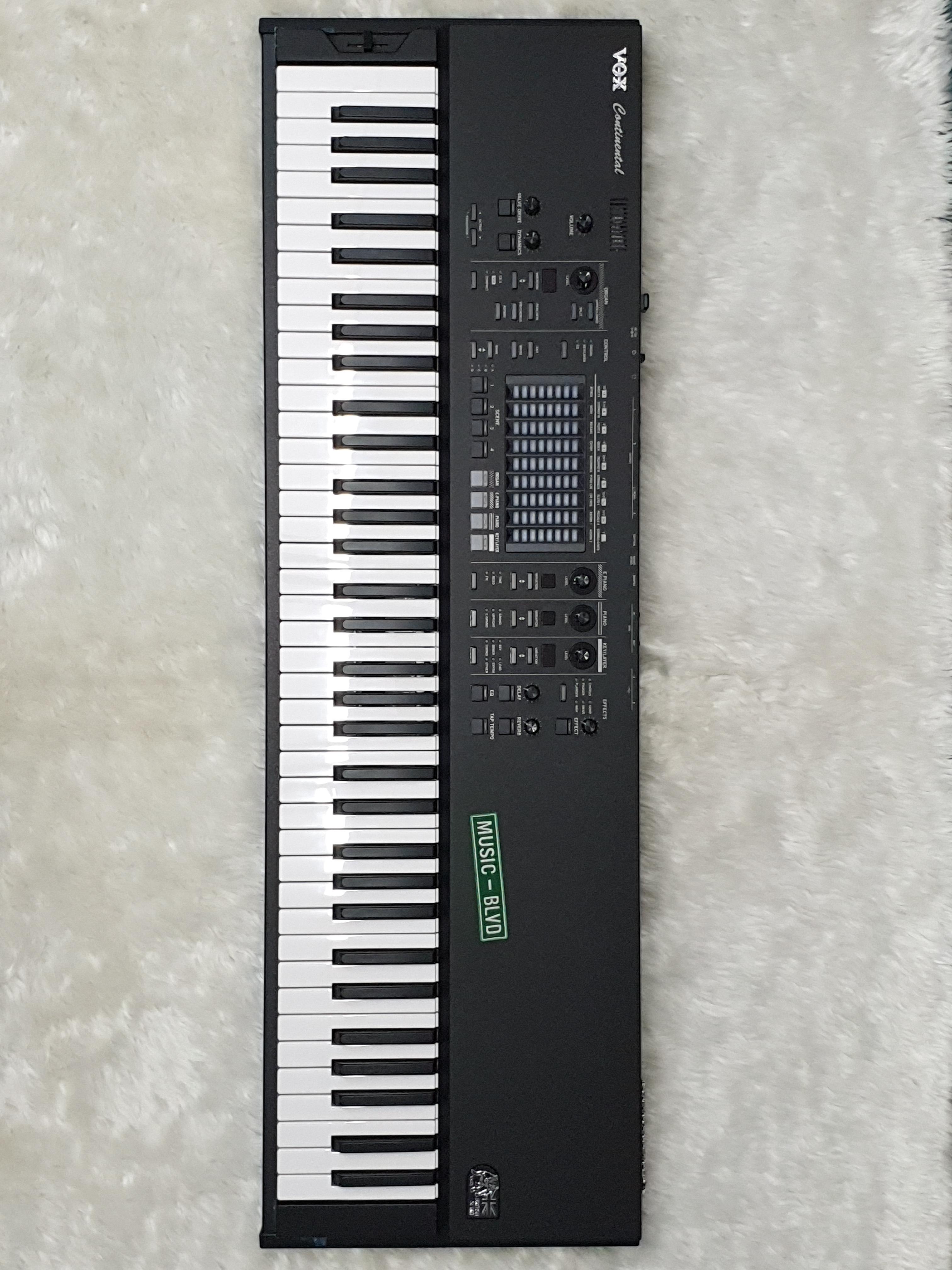 VOX Continental 73 BK Live Performance Instrument (73 Keys, Black)