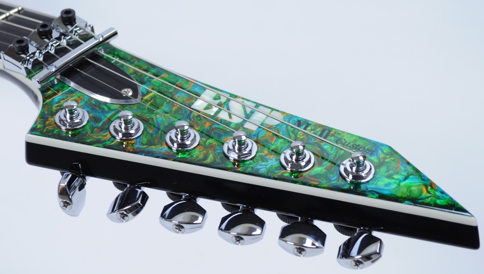 ESP Custom Shop M-II 2016 Exhibition - Liquid JEM Green Finish