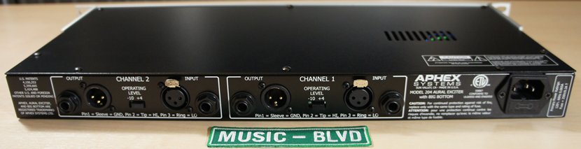 Aphex 204 Aural Exciter and Optical Big Bottom