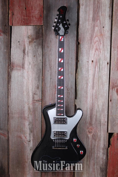 ESP EXL Stream GT Custom Shop Carbon Fiber Electric Guitar NAMM w/ Hardshell Case