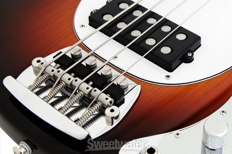 Ernie Ball Music Man StingRay 40th Anniversary Old Smoothie - Chocolate Burst