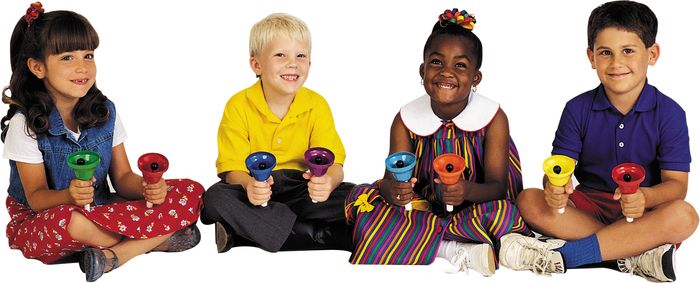 Kids Play 8-Note Handbell Set