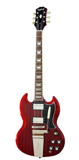 Epiphone SG Standard 61 Maestro Vibrola Electric Guitar Vintage Cherry