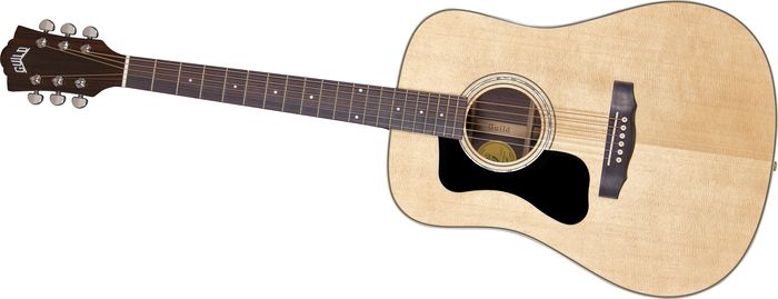 Guild GAD Series D-150L Left-Handed Dreadnought Acoustic Guitar Natural