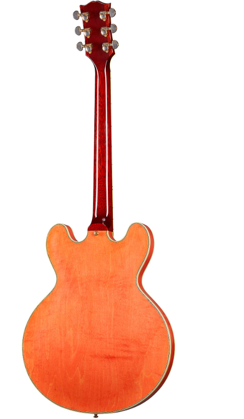 Gibson Custom Murphy Lab 1959 ES-355 Reissue Stop Bar Light Aged Semi-Hollow Electric Guitar Watermelon Red