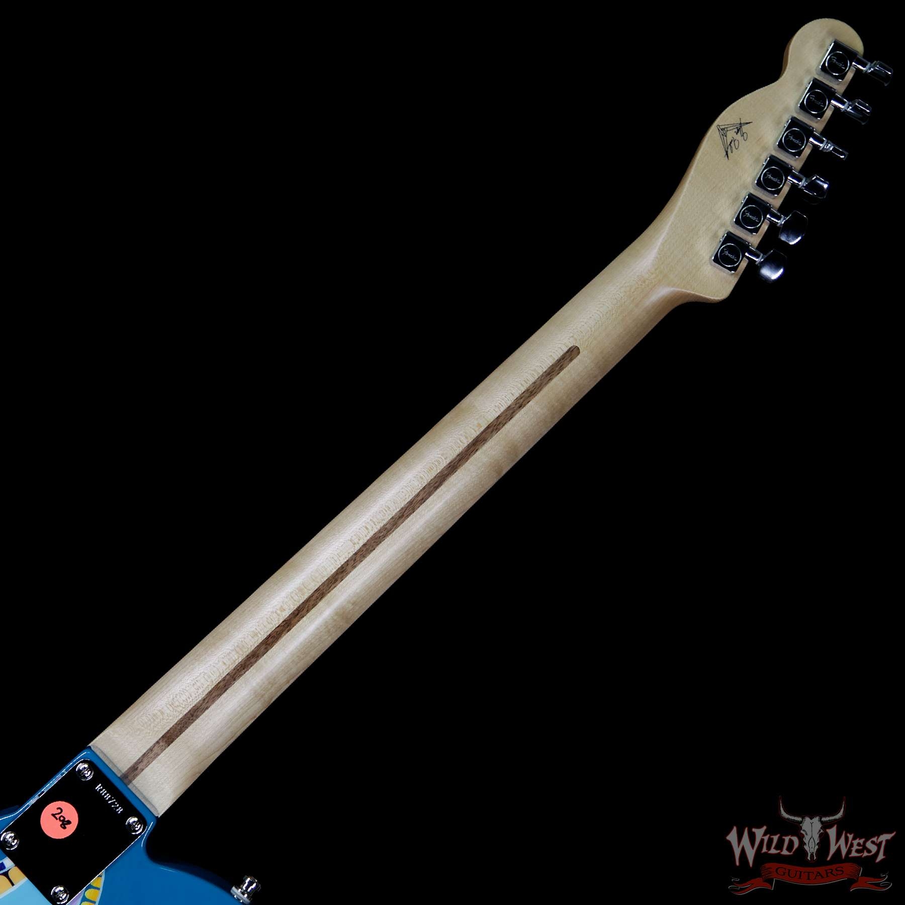 Fender Custom Shop Masterbuilt Greg Fessler Hypnotic Telecaster NOS Artwork By Madison Roy