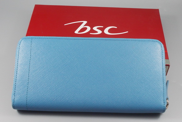 กระเป่าสตางค์ bsc ฟ้า ใหม่ แท้