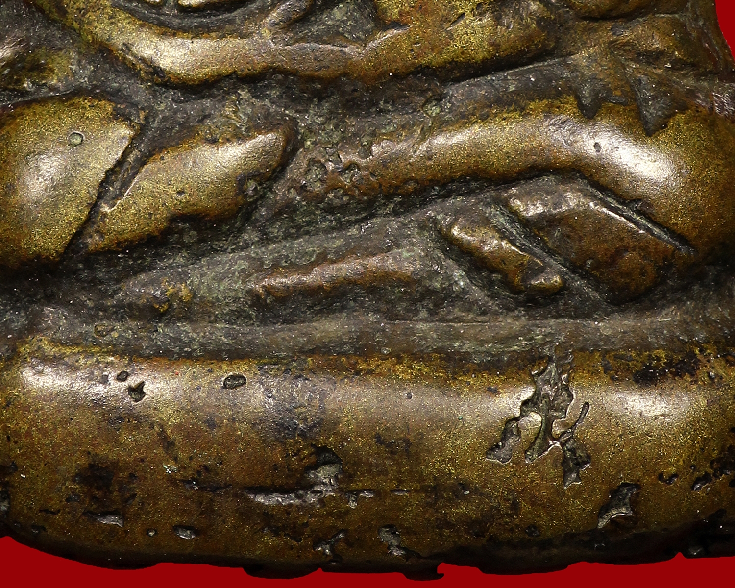 รูปหล่อหลวงพ่อเงินบางคลาน พิมพ์ขี้ตา ห้าชาย จีวรหงาย จ.บางคลาน