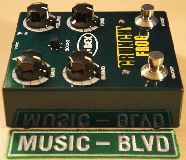 T-Rex Engineering Crunchy Frog Classic Overdrive with Boost Guitar Effects Pedal