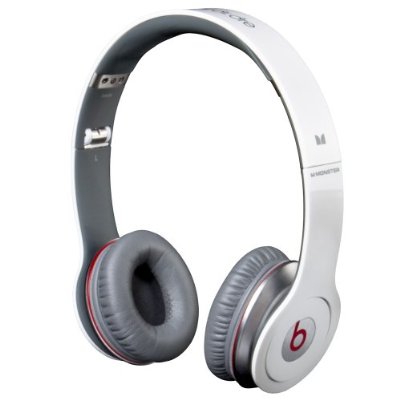 Monster Beats by Dr. Dre Solo HD White On-Ear Headphone
