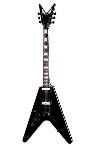 Dean V Select Left Handed Electric Guitar Classic Black