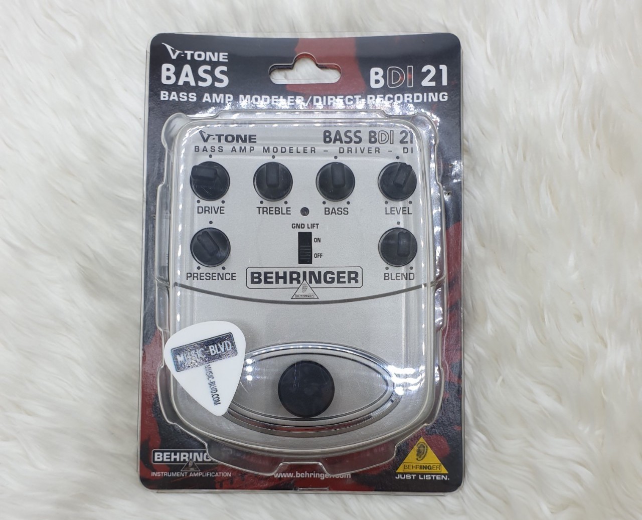 Behringer BDI21 V-Tone Bass Driver DI Pedal
