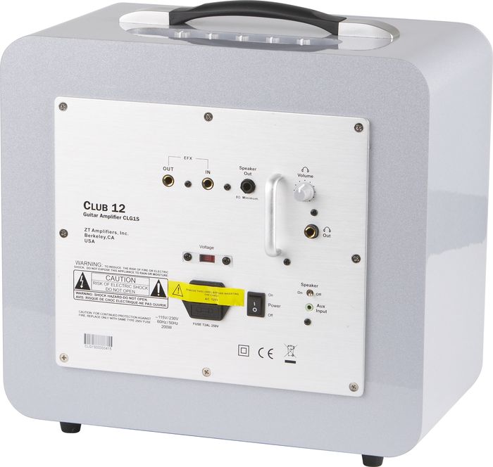 ZT Club 200W 1x12 Guitar Combo Amp (Silver)