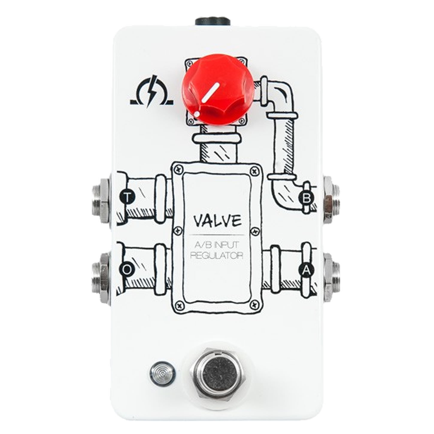 Ohmless Pedals Valve A/B Input Splitter