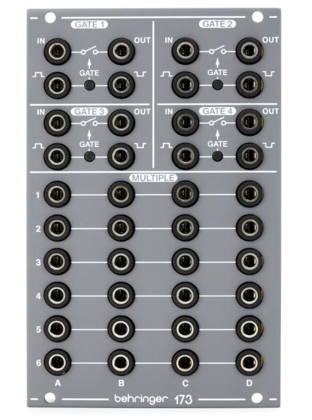 Behringer 173 Quad Gate / Multiples Eurorack Module