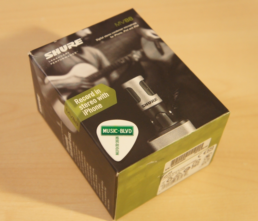 Shure Motiv MV88 iOS Digital Stereo Condenser Microphone