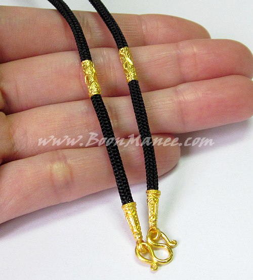 สร้อยเชือก ข้อ-ตะขอทองแท้ 96.5%