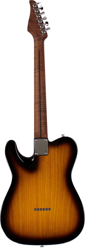 Suhr Select Classic T Roasted, Flamed, Swamp Ash, 2-Tone Tobacco Burst