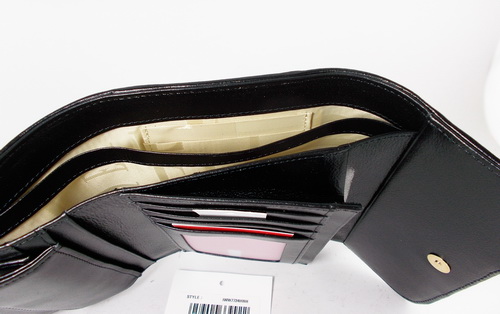 กระเป๋าสตางค์ ELLE ขาวออฟไวท์-ดำ ใหม่ แท้