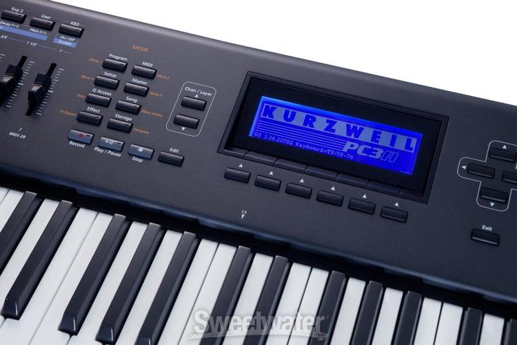 Kurzweil PC3A7 76-key Synthesizer Workstation