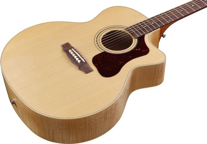 Guild F-50CE Standard Cutaway Acoustic-Electric Guitar Blonde