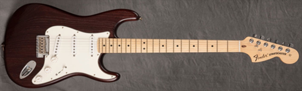 Fender American Standard Stratocaster MN Electric Guitar - Chocolate Satin