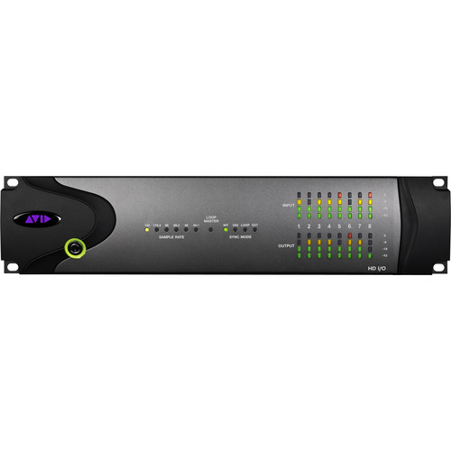 Avid HD I/O 8x8x8 - Pro Tools HD Series Audio Interface