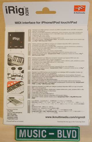 IK Multimedia iRig MIDI