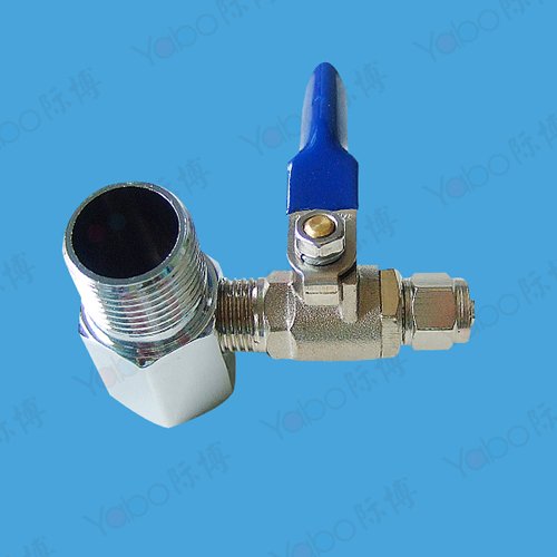 บอลวาล์ว ขนาด เกลียว 1/4" x ท่อ 1/4" Star