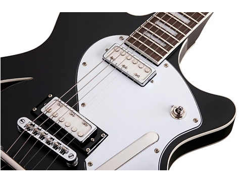 Schecter Guitar Research TSH-1B Semi-Hollow Body Electric Guitar