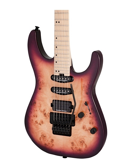 Charvel Pro-Mod DK24 HSS FR M Poplar Electric Guitar Purple Sunset