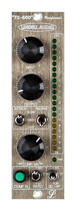 Lindell Audio 7X-500 500-Series F.E.T. Compressor